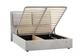 Кровать Ester 1600 с основанием и ПМ (Ультра Смог) Модель 311 в Лесном - lesnoy.ok-mebel.com | фото 2