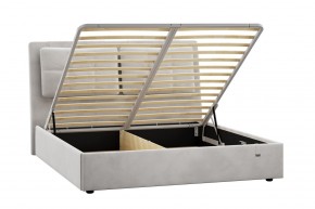 Кровать Ester 1800 с основанием и ПМ (Ультра Смог) Модель 311 в Лесном - lesnoy.ok-mebel.com | фото 2