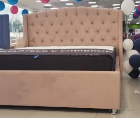 Кровать Франческа + Решетка+ПМ (1200) *БЕЗ ДНА в Лесном - lesnoy.ok-mebel.com | фото 2