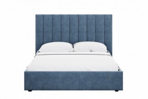 Кровать Ingrid 1600 с основанием и ПМ (Галакси лайт 22) Модель 312 в Лесном - lesnoy.ok-mebel.com | фото