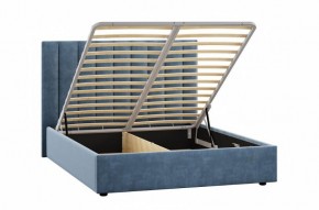 Кровать Ingrid 1600 с основанием и ПМ (Галакси лайт 22) Модель 312 в Лесном - lesnoy.ok-mebel.com | фото 2