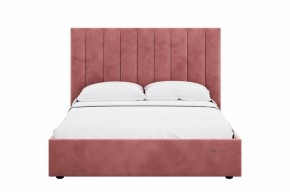 Кровать Ingrid 1600 с основанием и ПМ (Ультра коралл) Модель 312 в Лесном - lesnoy.ok-mebel.com | фото