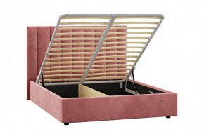 Кровать Ingrid 1600 с основанием и ПМ (Ультра коралл) Модель 312 в Лесном - lesnoy.ok-mebel.com | фото 2