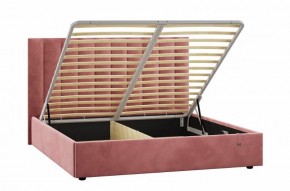 Кровать Ingrid 1800 с основанием и ПМ (Ультра коралл) Модель 312 в Лесном - lesnoy.ok-mebel.com | фото 2