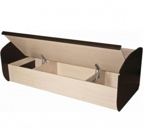 Кровать КД-1.8 с подъемным механизмом (Венге/Дуб молочный) в Лесном - lesnoy.ok-mebel.com | фото 2
