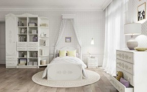 KI-KI КРД900.1 Кровать 900 (белый/белое дерево) в Лесном - lesnoy.ok-mebel.com | фото 3