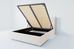 Кровать Корсика с ПМ 1800 (экокожа белая) в Лесном - lesnoy.ok-mebel.com | фото