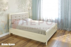 Кровать КР-1033 с мягким изголовьем в Лесном - lesnoy.ok-mebel.com | фото 4