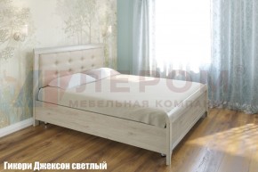 Кровать КР-2033 с мягким изголовьем в Лесном - lesnoy.ok-mebel.com | фото