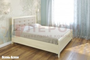 Кровать КР-2033 с мягким изголовьем в Лесном - lesnoy.ok-mebel.com | фото 2