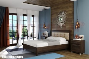 Кровать КР-2074 с мягким изголовьем в Лесном - lesnoy.ok-mebel.com | фото 3