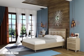 Кровать КР-2854 с мягким изголовьем в Лесном - lesnoy.ok-mebel.com | фото 2