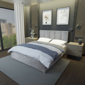 Кровать Мерида Решетка+ПМ (1400) *БЕЗ ДНА в Лесном - lesnoy.ok-mebel.com | фото