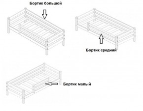 Кровать одноярусная Сонечка (800*1900) модульная в Лесном - lesnoy.ok-mebel.com | фото 3