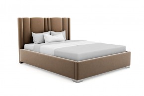 Кровать Онтарио интерьерная +основание/ПМ/бельевое дно (120х200) в Лесном - lesnoy.ok-mebel.com | фото 10