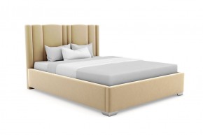 Кровать Онтарио интерьерная +основание/ПМ/бельевое дно (120х200) в Лесном - lesnoy.ok-mebel.com | фото 5