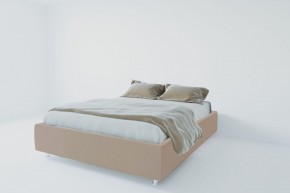 Кровать Подиум с ортопедическим основанием 800 (велюр серый) в Лесном - lesnoy.ok-mebel.com | фото