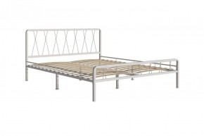 Кровать "Клэр" КМД18  Белая (1200*2000) (ножки-белые) в Лесном - lesnoy.ok-mebel.com | фото 3