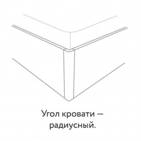 Кровать "СА-09" Александрия БЕЗ основания (МДФ/кожа иск.) 1400х2000 в Лесном - lesnoy.ok-mebel.com | фото 4