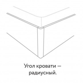 Кровать "Сандра" БЕЗ основания 1200х2000 в Лесном - lesnoy.ok-mebel.com | фото 3