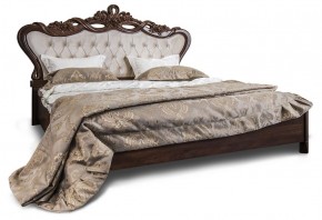 Кровать с мягким изголовьем Афина 1600 (караваджо) в Лесном - lesnoy.ok-mebel.com | фото 3