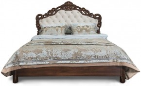 Кровать с мягким изголовьем Патрисия (1800) караваджо в Лесном - lesnoy.ok-mebel.com | фото 1