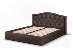 Кровать Стелла 1600*2000 Rock 05 (коричневый) в Лесном - lesnoy.ok-mebel.com | фото 3