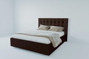 Кровать Венеция без основания 800 (экокожа коричневая) в Лесном - lesnoy.ok-mebel.com | фото