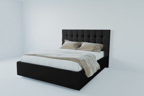 Кровать Венеция с ПМ 900 (экокожа кольт ч) в Лесном - lesnoy.ok-mebel.com | фото 2