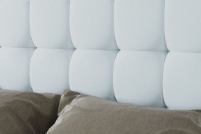 Кровать Венеция с ПМ 1600 (экокожа белая) в Лесном - lesnoy.ok-mebel.com | фото 3