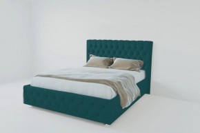 Кровать Версаль 1200 без основания (велюр бирюзовый) в Лесном - lesnoy.ok-mebel.com | фото