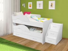 Кровать выкатная Радуга 800*1600 (Матрешка) Белый в Лесном - lesnoy.ok-mebel.com | фото 25