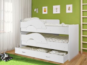 Кровать выкатная Радуга 800*1600 (Матрешка) Белый в Лесном - lesnoy.ok-mebel.com | фото 27