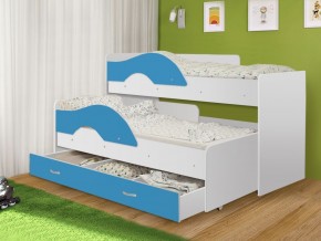 Кровать выкатная Радуга 800*1600 (Матрешка) Белый в Лесном - lesnoy.ok-mebel.com | фото 6