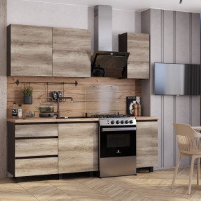 Кухня Энигма 1.6 м (венге/дуб каньон) в Лесном - lesnoy.ok-mebel.com | фото