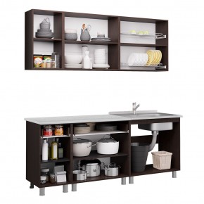 Кухня Монтана 2,0 м в Лесном - lesnoy.ok-mebel.com | фото 2