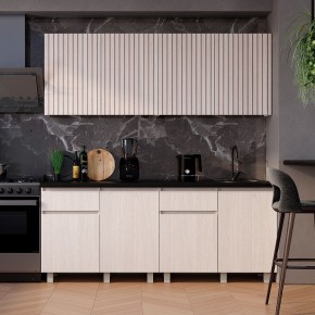 Кухня Тренд 1.0 м (Ясень белый) в Лесном - lesnoy.ok-mebel.com | фото 4