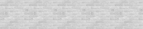 Кухонный фартук 610х3000х1,5 (композит) КМ Кирпич серый в Лесном - lesnoy.ok-mebel.com | фото 1