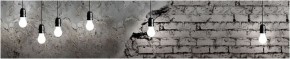 Кухонный фартук с тиснением «бетон» матовый KMB 020 (3000) в Лесном - lesnoy.ok-mebel.com | фото 1