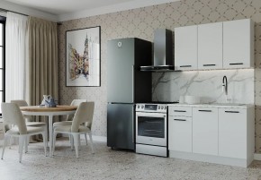 Кухонный гарнитур Белый Глянец 1200 (Стол. 38мм) в Лесном - lesnoy.ok-mebel.com | фото