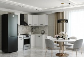 Кухонный гарнитур Белый Глянец 2000*1200 (Стол. 38мм) в Лесном - lesnoy.ok-mebel.com | фото