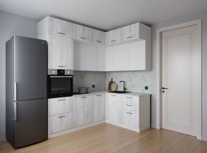 Кухонный гарнитур Бланка 2200*1700 (Стол. 38мм) в Лесном - lesnoy.ok-mebel.com | фото