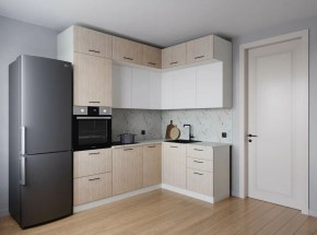 Кухонный гарнитур Демо 2200*1700 (Стол. 38мм) в Лесном - lesnoy.ok-mebel.com | фото