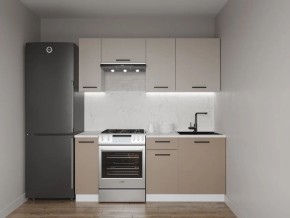 Кухонный гарнитур Каппучино 1800 (Стол. 38мм) в Лесном - lesnoy.ok-mebel.com | фото
