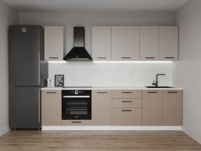 Кухонный гарнитур Каппучино 2800 (Стол. 26мм) в Лесном - lesnoy.ok-mebel.com | фото