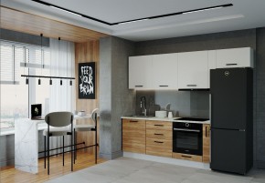 Кухонный гарнитур Лада 2550 (Стол. 38мм) в Лесном - lesnoy.ok-mebel.com | фото
