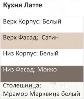 Кухонный гарнитур Латте 1800 (Стол. 38мм) в Лесном - lesnoy.ok-mebel.com | фото 3