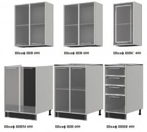 Кухонный гарнитур Лондон 1600 (Белый/Крем) в Лесном - lesnoy.ok-mebel.com | фото 2