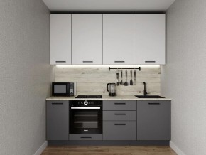 Кухонный гарнитур Меренга 2200 h950 (Стол. 26мм) в Лесном - lesnoy.ok-mebel.com | фото