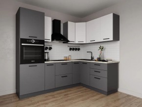 Кухонный гарнитур Меренга 2400*1600 (Стол. 38мм) в Лесном - lesnoy.ok-mebel.com | фото